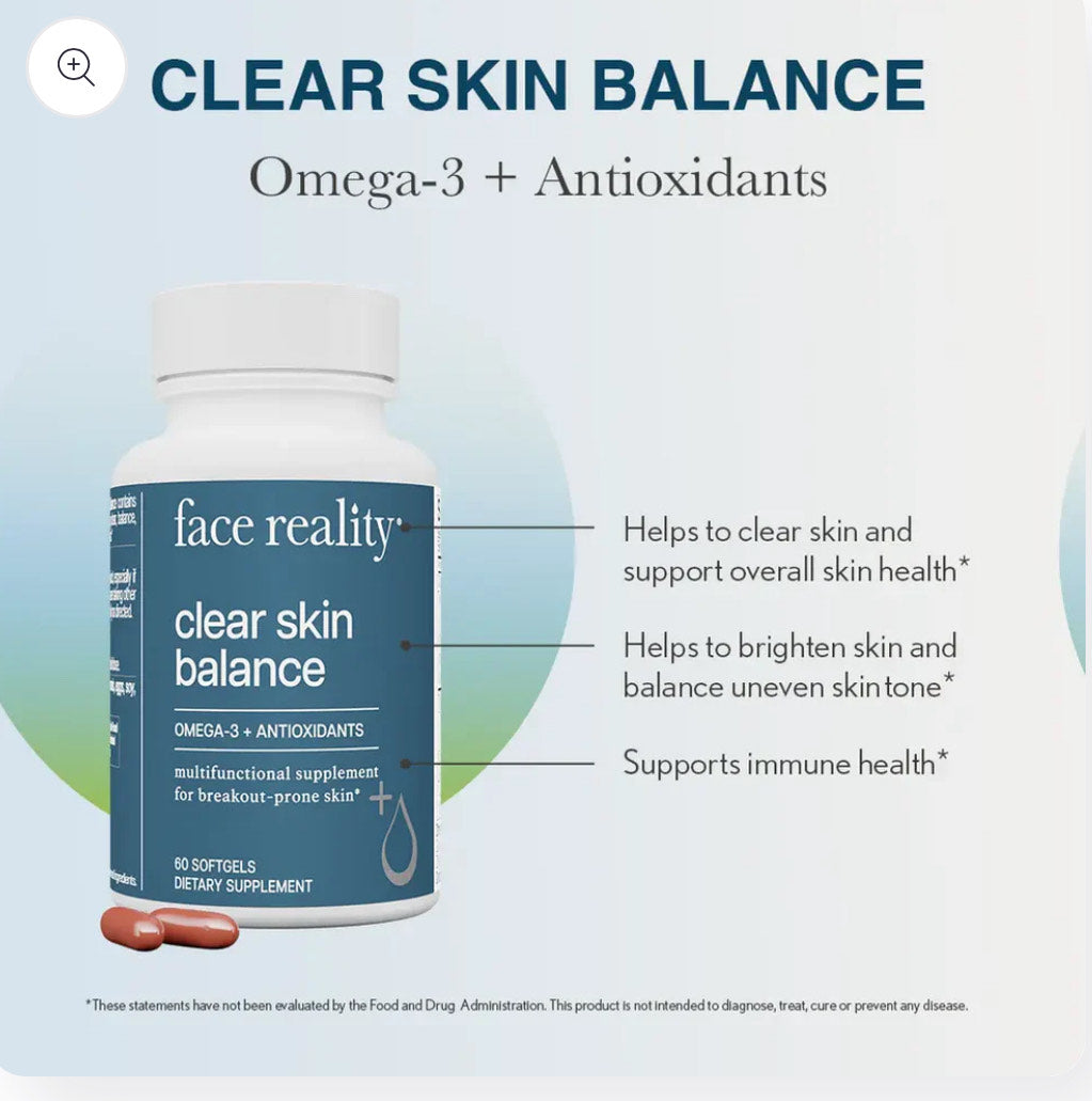 Clear Skin Balance Omega-3 Vitamin