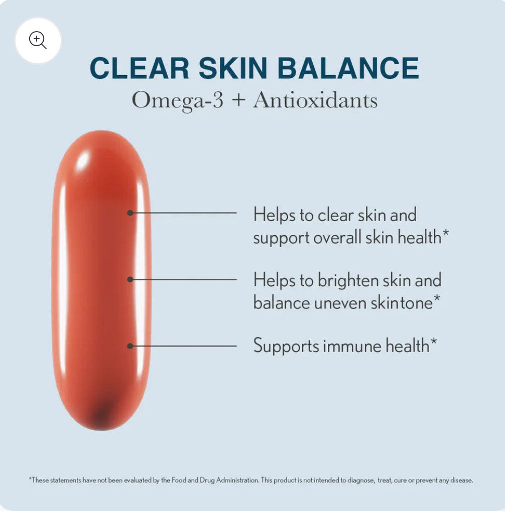 Clear Skin Balance Omega-3 Vitamin